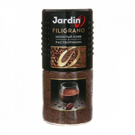 Кофе Jardin "Filigrano", молотый в растворимом, 95 гр