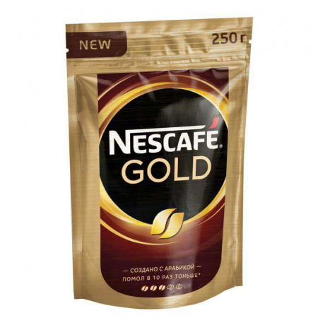 Кофе Nescafe "Gold", растворимый, 250 гр