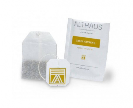 Чай травяной Green Ginseng (Зеленый Женьшень), 20 пак., Althaus