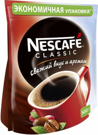 Кофе Nescafe "Classic", растворимый, 500 гр