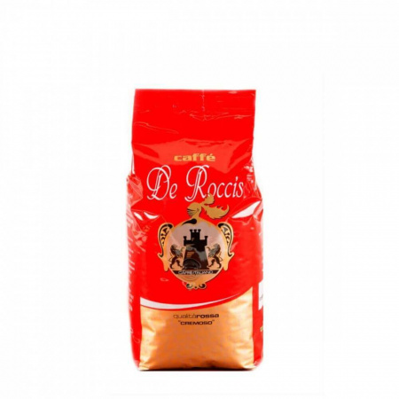 Кофе De Roccis "Rossa cremoso", в зернах, 500 гр