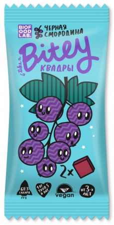 Батончик овсяно-фруктовый Take a Bitey "Черная Смородина", 30 гр