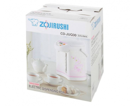 Термопот 3 л, CD-JUQ 30 FS, цвет сакура, металл, Zojirushi
