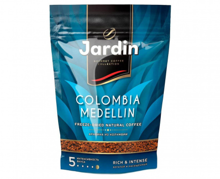 Кофе растворимый Colombia Medellin, 75 г, Jardin