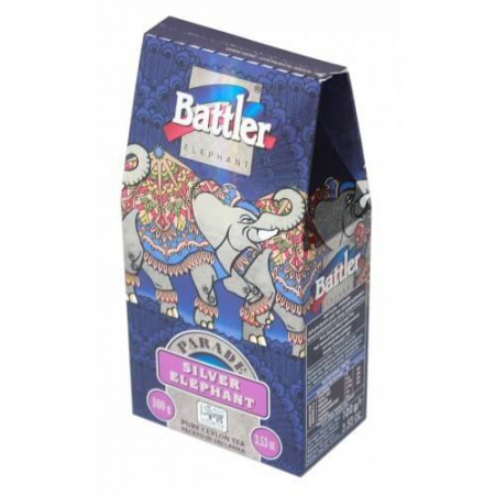 Чай Battler "Серебряный слон", черный листовой ОР, 100 гр