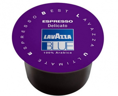 Кофе молотый в капсулах BLUE Espresso Delicato, Lavazza