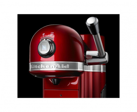 Кофеварка капсульная Artisan Nespresso и Aeroccino, красная, 5KES0504EER, KitchenAid