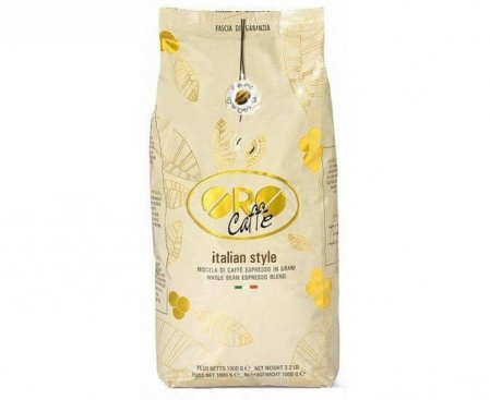 Кофе в зернах ITALIAN STYLE, 70% арабика / 30% робуста, 1 кг, Oro Caffè