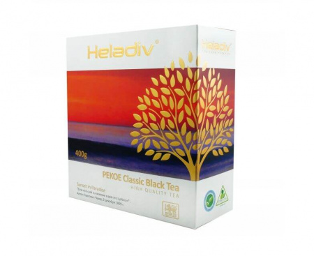 Чай листовой черный PEKOE, 400 г, Heladiv