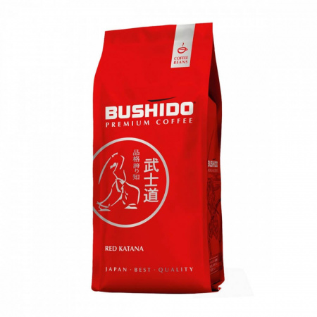 Кофе Bushido "Red Katana", в зернах 227 гр