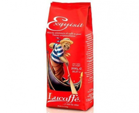 Кофе в зернах "Exquisit", 1 кг, Lucaffe