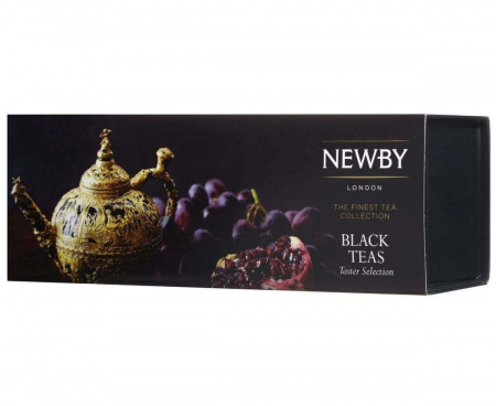 Подарочный набор "Коллекция черных чаев", Newby