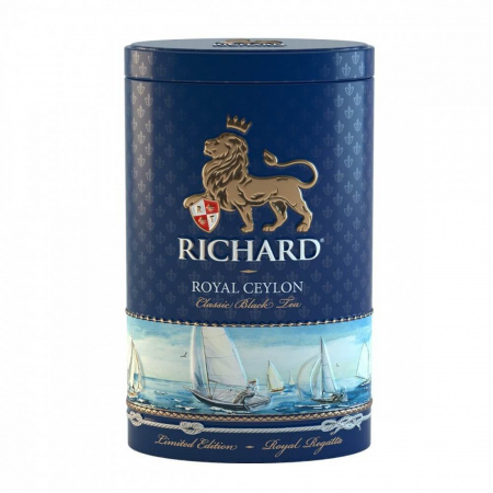 Чай Richard "Royal Ceylon Regatta", черный листовой, 80 гр