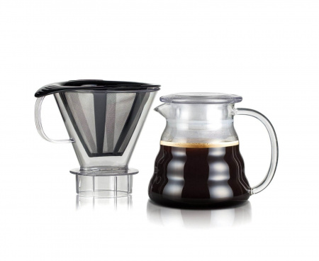 Кофейник капельный MELIOR, 0.6 л, с чёрным фильтром, Bodum