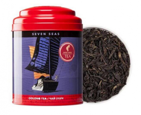 Чай улун Seven Seas / Семь морей, листовой, банка 50 г, Julius Meinl
