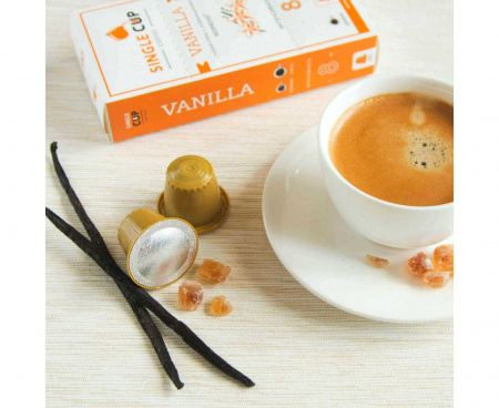 Кофе в капсулах Vanilla, 10 шт., Singlecup