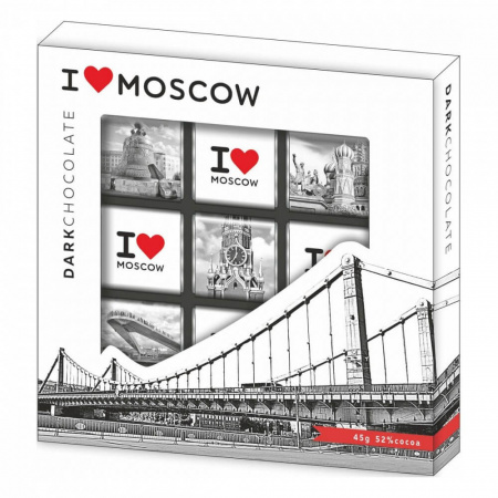 Шоколад Глобус-Про "МСК - Крымский мост", 45 гр