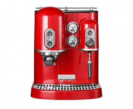 Кофеварка Artisan Espresso, 2 бойлера, красная, 5KES2102EER, KitchenAid