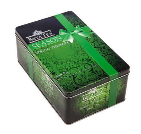 Чай Beta Tea "Весенняя терапия", зеленый , 80 пакетиков