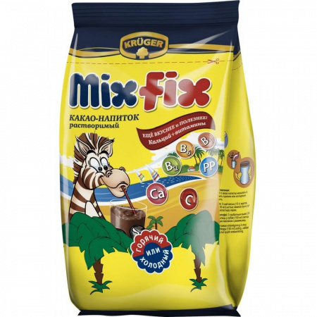 Какао-напиток Krueger "Mix Fix", с витаминами, 500 гр