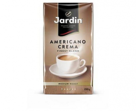 КОФЕ МОЛОТЫЙ AMERICANO CREMA, 250 Г, JARDIN