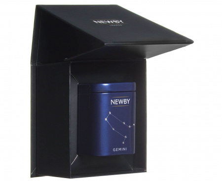 Чай листовой Gemini Indian Breakfast, 25 г, серия Zodiac mini Caddies, Newby
