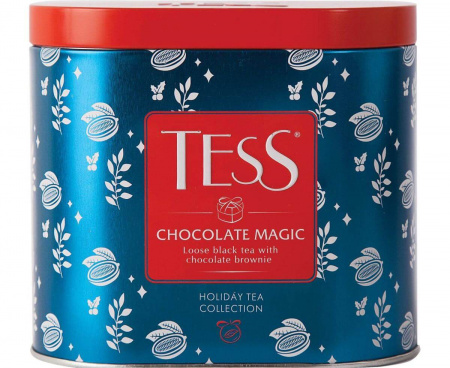 Чай черный листовой со вкусом горького шоколада Chocolate Magic, 100 г, Tess