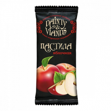 Батончик Dainty & Viands "Пастила яблочная", 40 гр