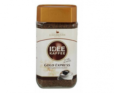 Кофе растворимый сублимированный Gold-Express, 100 г, IDEE KAFFEE