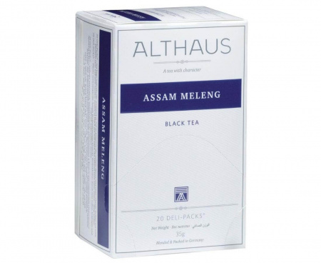 Чай черный Assam Meleng (Асаам Меленг), 20 пак., Althaus