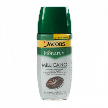 Кофе Jacobs "Millicano", молотый в растворимом, 95 гр