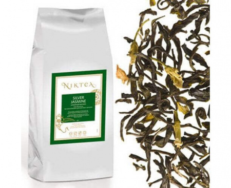 Чай зеленый Silver Jasmine (Серебрянный Жасмин), 250 г, Niktea