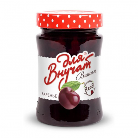 Варенье Для Внучат "Вишнёвое", 340 гр