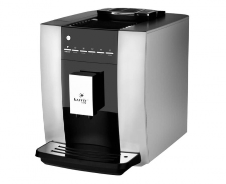 Кофемашина автоматическая Lucca Coffee&Tea, серебристая, Kaffit.com