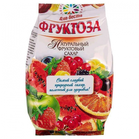 Натуральный фруктовый сахар Диа-Веста "Фруктоза", 850 гр