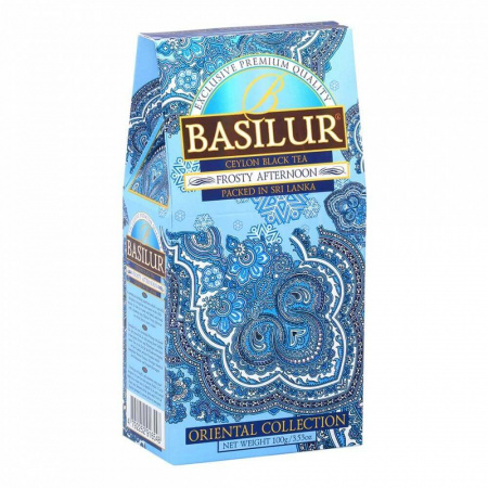Чай Basilur "Frosty Afternoon", черный листовой с добавками, 100 гр