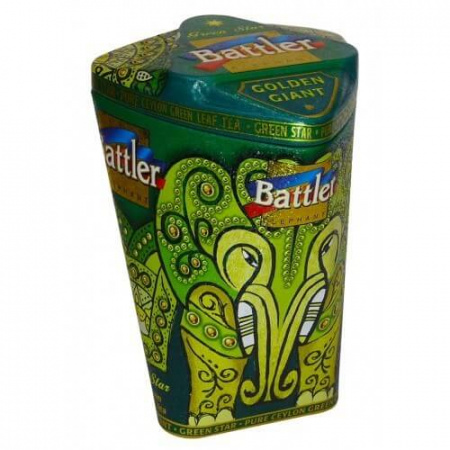 Чай Battler "Golden Giant" "Green Star", зеленый листовой, 100 гр