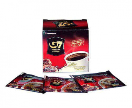 Кофе растворимый G7 Pure Black, 2 г х 15 стиков, TRUNG NGUYEN