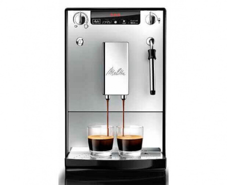 Кофемашина профессиональная Е 953-102 CAFFEO Solo&milk, черно-серебристая, пластик, Melitta