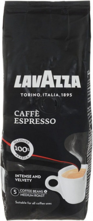 Кофе Lavazza "Caffe Espresso", в зёрнах, 250 гр