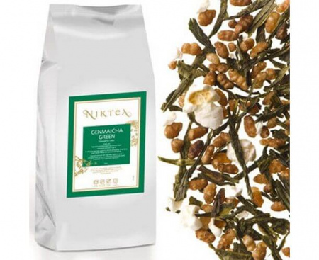 Чай зеленый Niktea Genmaicha Green (Генмайча Грин), 250 г, Niktea