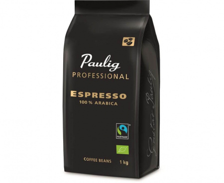 Кофе в зернах Espresso Professional, 100% арабика, 1 кг, Paulig