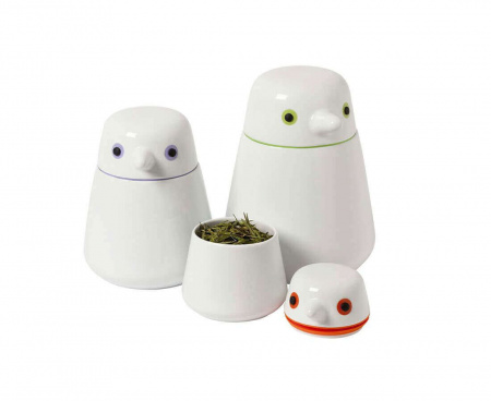 Емкость для хранения Birdie, 1 л, фиолетовая, QDO