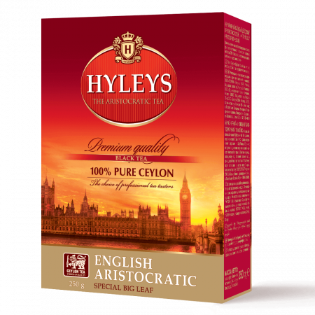 Чай Hyleys "Английский Аристократический", черный крупнолистовой, 250 гр