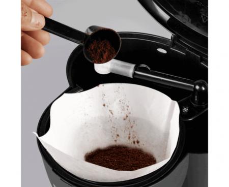 Умная кофеварка SkyCoffee 1508S, черная, REDMOND