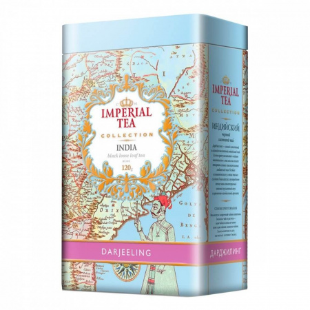 Чай Imperial Tea Collection "Дарджилинг", черный листовой, 120 гр