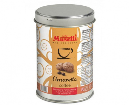 Кофе молотый ароматизированный "Амаретто", 125 г, Musetti