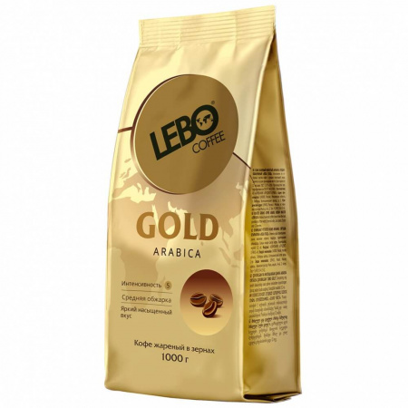 Кофе Lebo "Gold", в зёрнах, 1 кг