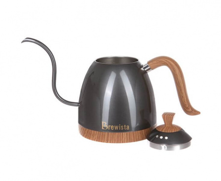 Чайник электрический Artisan Gooseneck Gunmetal Grey, 600 мл, стальной, Brewista