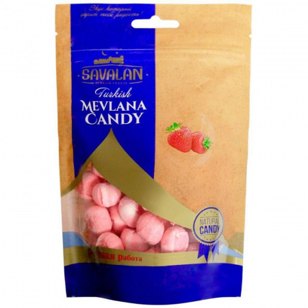 Конфеты Savalan "Turkish Mevlana Candy | Клубника", 180 гр